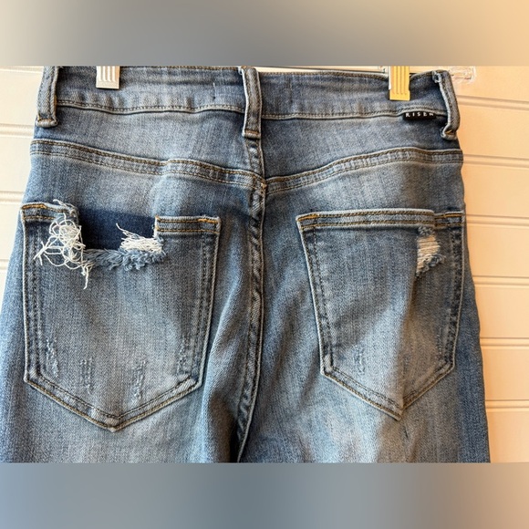 Risen high rise jeans, size 1/25. - Picture 5 of 9
